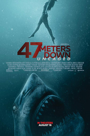 دانلود فیلم Meters Down Uncaged 47 2019 | فیلم چهل و هفت متر پایین تر: رها شده از قفس